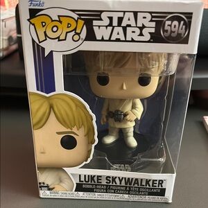 Funko Pop Luke Skywalker Bobble-Head Figurine NIB